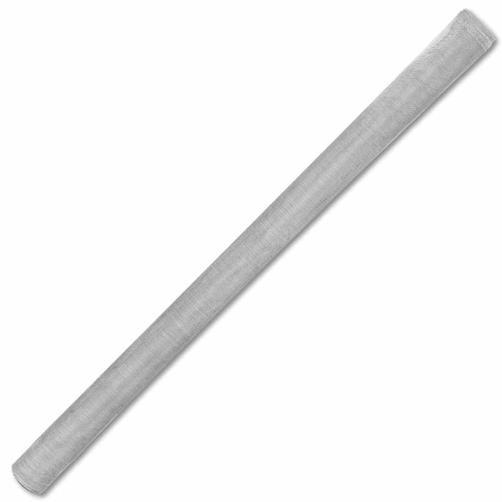 Aluminum Mesh Screen 39.4"x196.9" Silver T6176