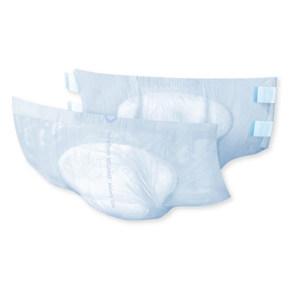 Adult Diapers with Tabs, Medium, 12 Count I4298