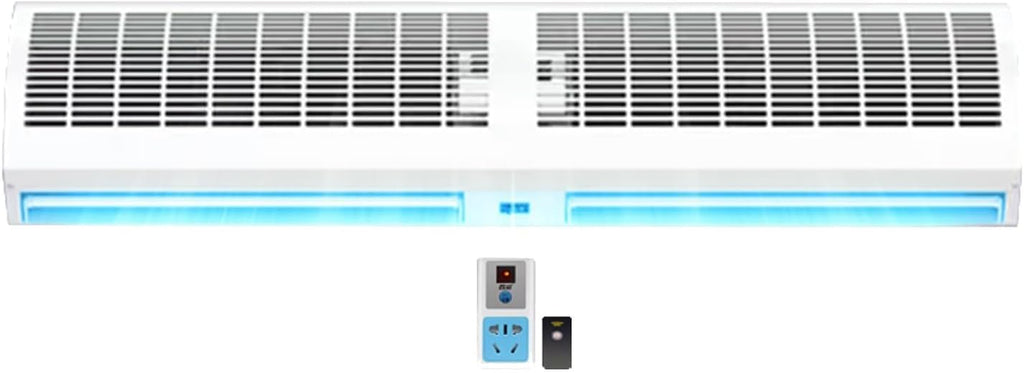 Wall-Mounted Air Curtain Fan with Remote Control E466253