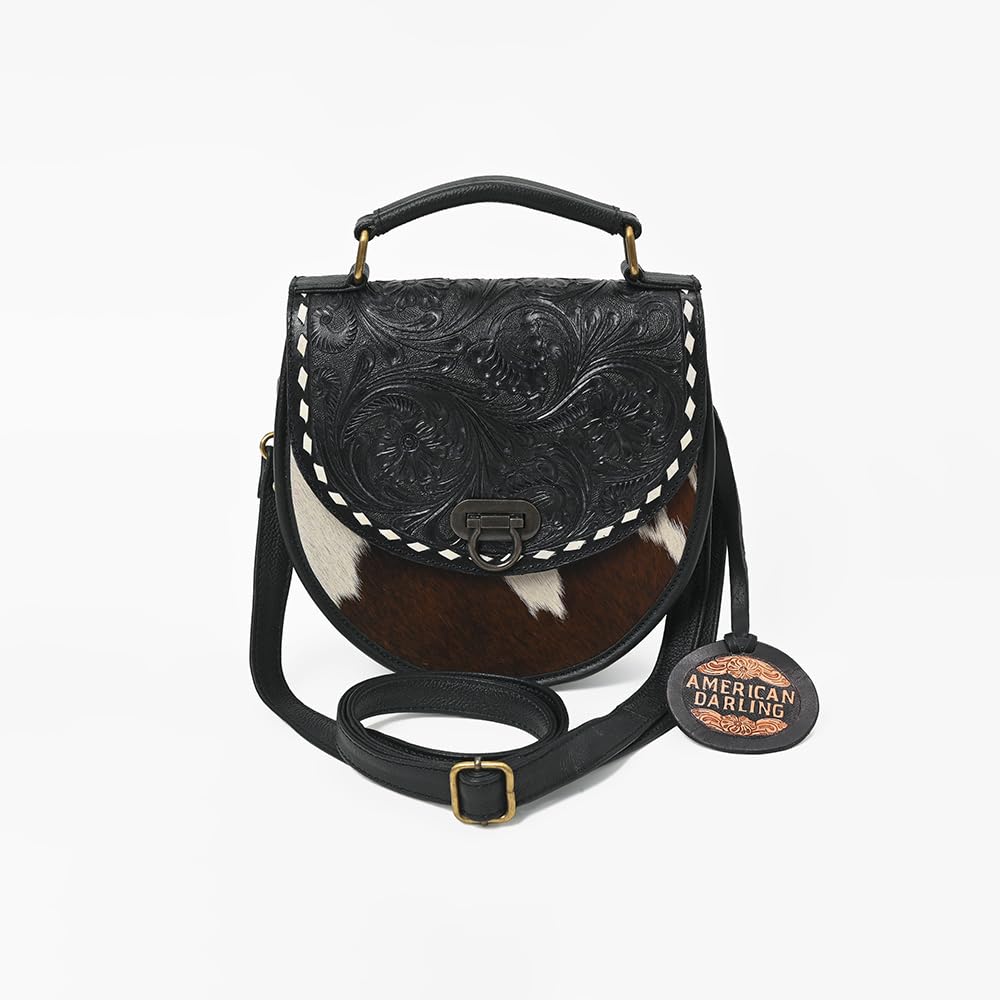 Genuine Leather Hair-On Cowhide Mini Crossbody C73051