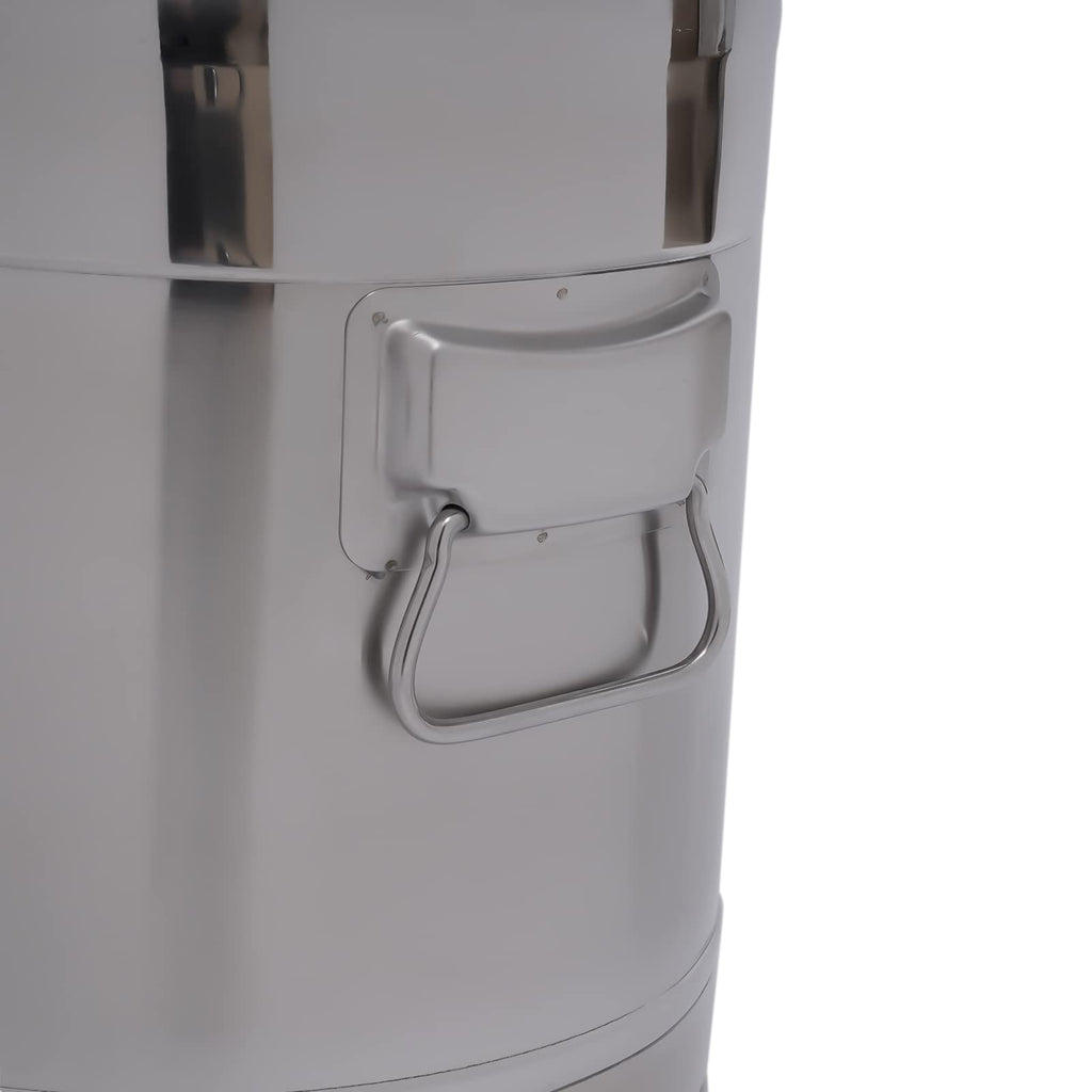 28L Stainless Steel Milk Can with Faucet & Lid R10576