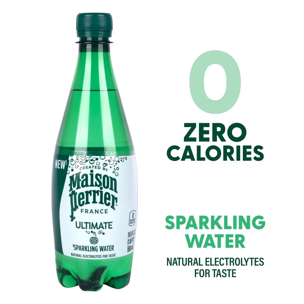 Sparkling Natural Mineral Water 16.9 Oz Case of 24 C96892