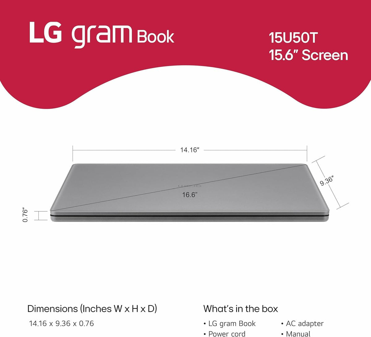 15.6" Lightweight Laptop Intel Core i5 16 GB RAM 256 GB SSD Windows 11 Pro Titan Silver W635