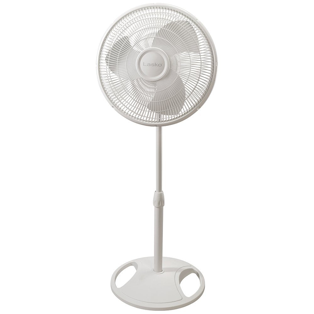 Oscillating Pedestal Fan White 16" D1159
