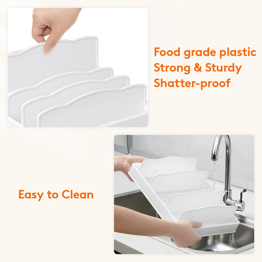 Kitchen Cabinet Organizer with 7 Sections Q74330