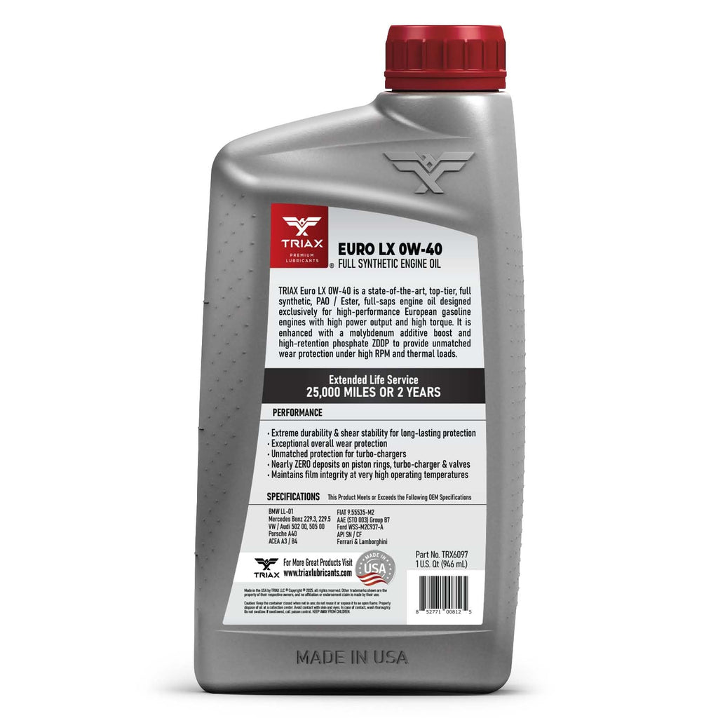5W-40 Full Synthetic Engine Oil 1 Quart O743663