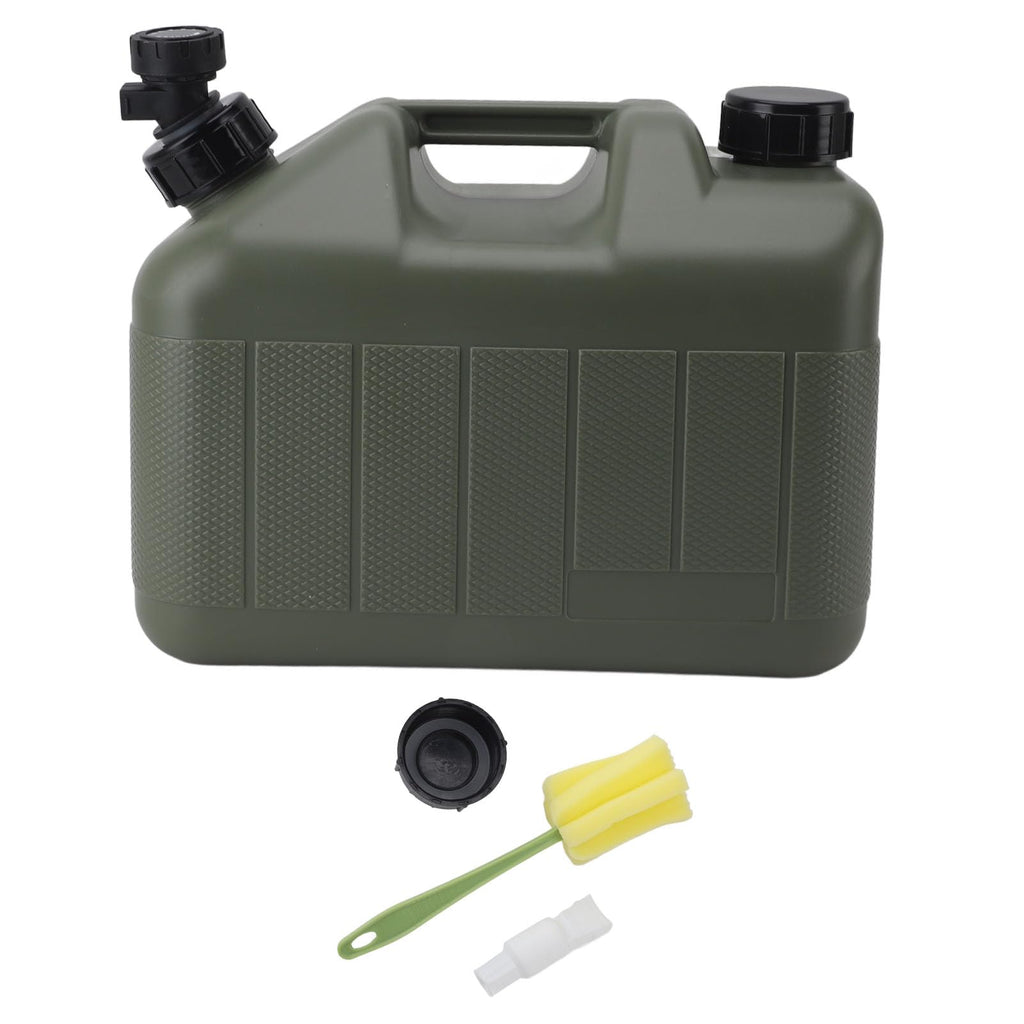 Green 10L Portable Camping Water Container Z394206