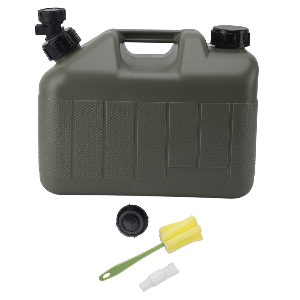 Green 10L Portable Camping Water Container Z394206