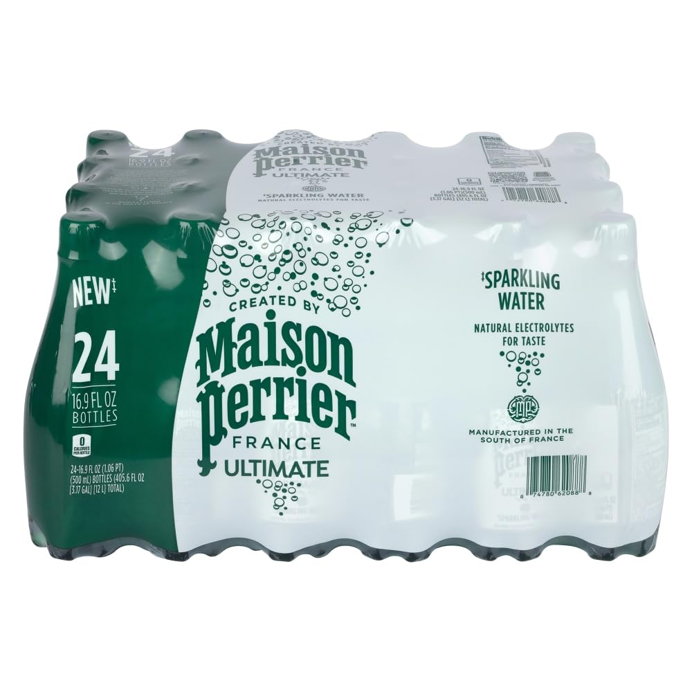 Sparkling Natural Mineral Water 16.9 Oz Case of 24 C96892