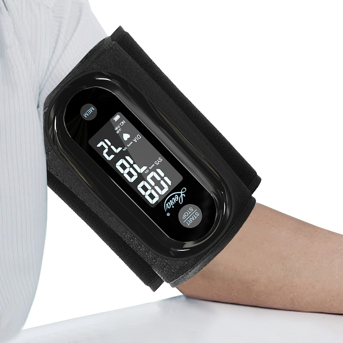 Upper Arm Blood Pressure Monitor with 9-14 Inch Cuff B434