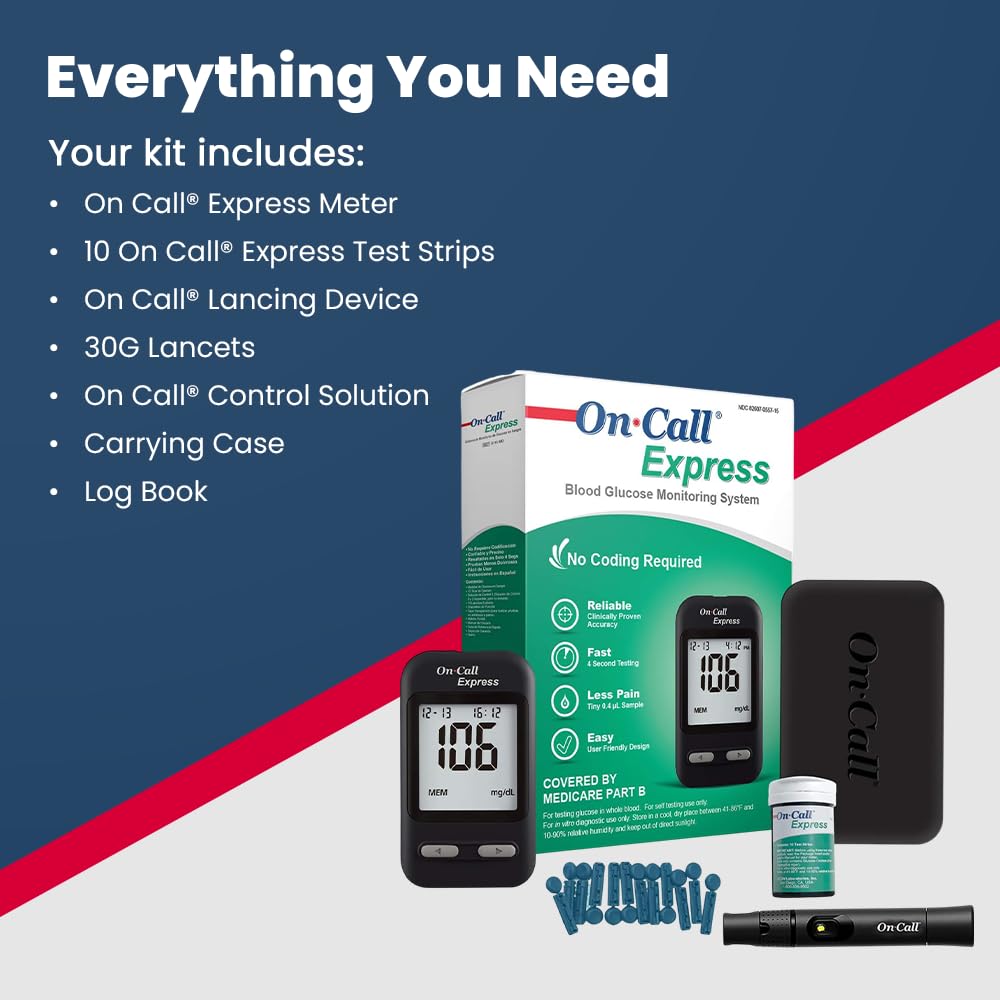 Diabetes Blood Glucose Meter Kit B50232