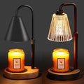 Black Dimmable Candle Warmer Lamp with Timer A728