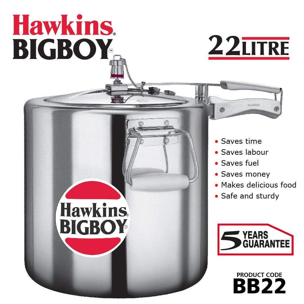 Aluminum Pressure Cooker 22 Litres T322230