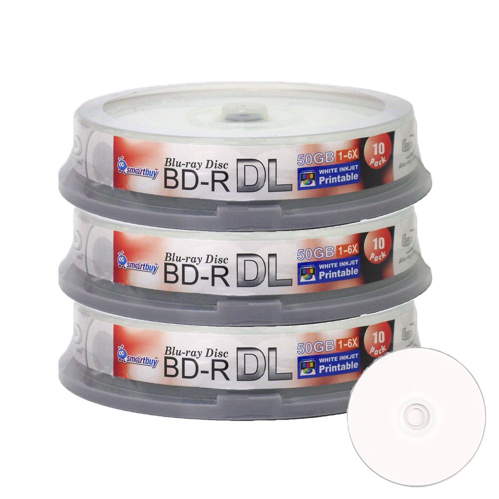 30 Pack 50gb 6X Blu-ray Disc Q161670