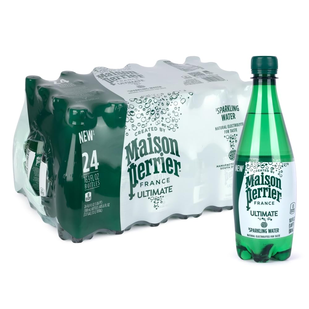 Sparkling Natural Mineral Water 16.9 Oz Case of 24 C96892