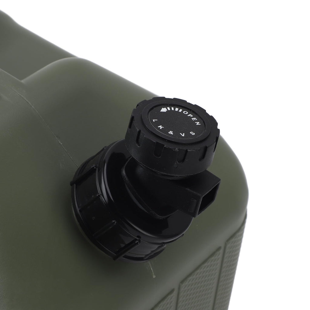 Green 10L Portable Camping Water Container Z394206