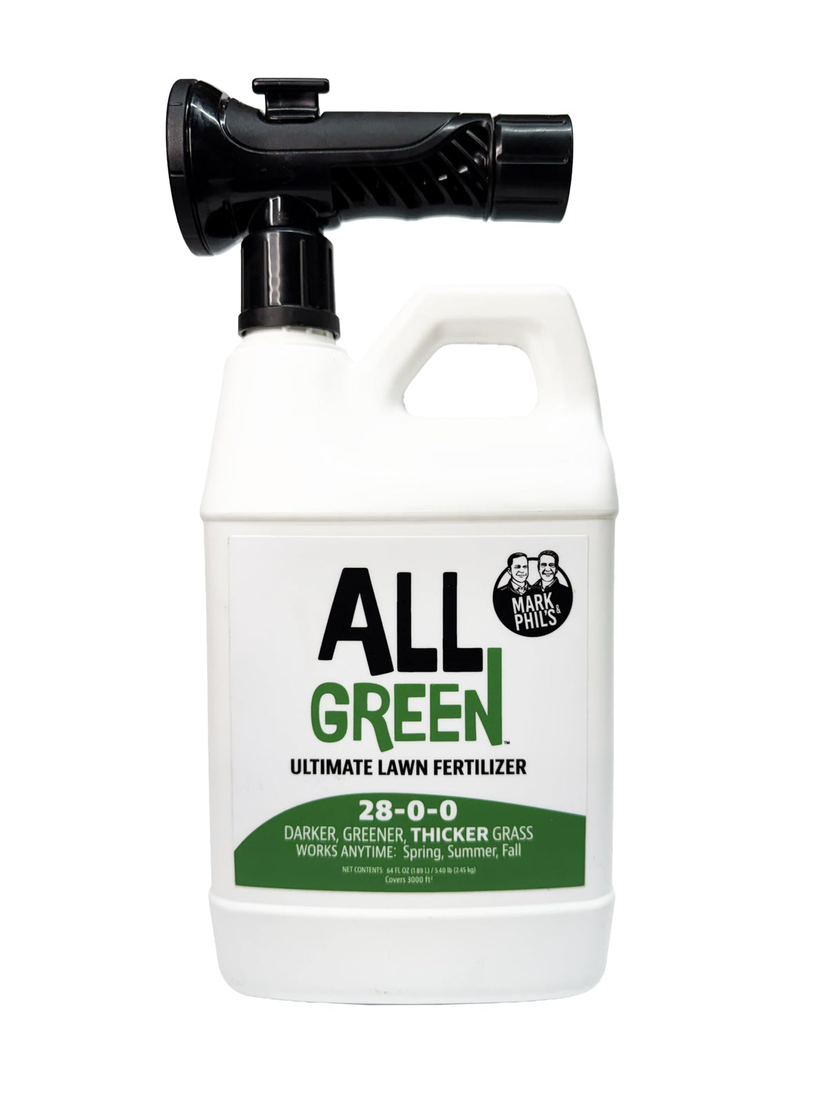 Liquid Lawn Fertilizer 28-0-0 64 oz Hose End Sprayer G305