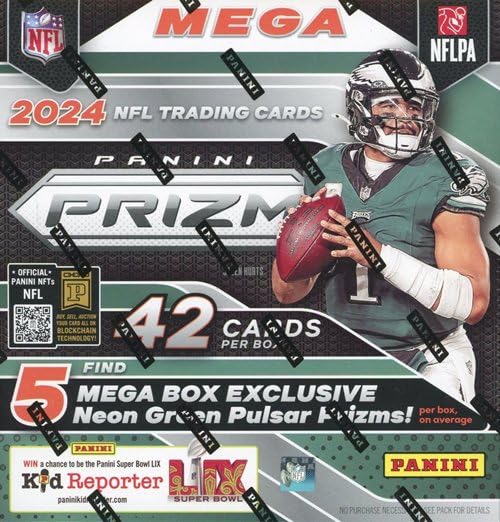2024 Panini PRIZM Football MEGA Box D9572