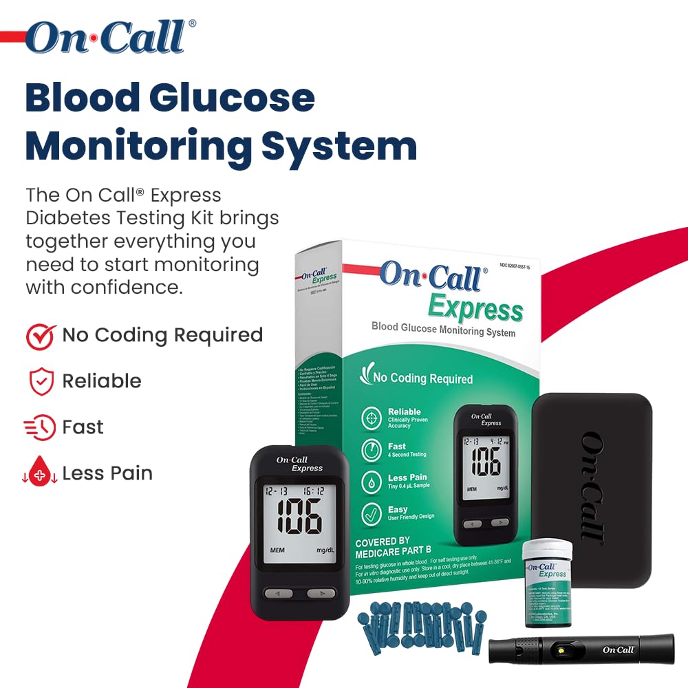 Diabetes Blood Glucose Meter Kit B50232