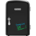 Portable 4 Liter Mini Fridge, Cools & Heats, Black S793564
