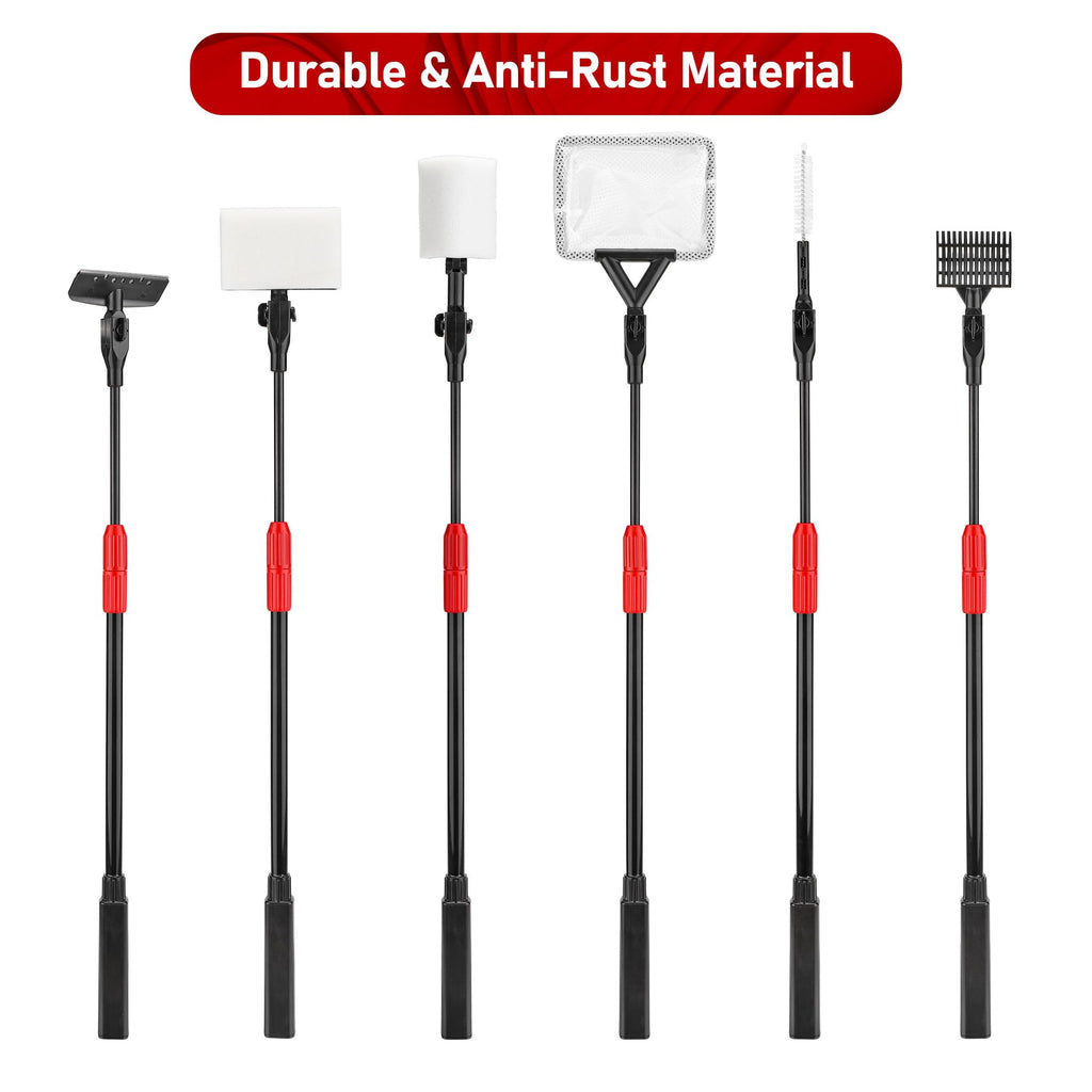6 in 1 Aquarium Cleaning Tool Algae Scraper M7408