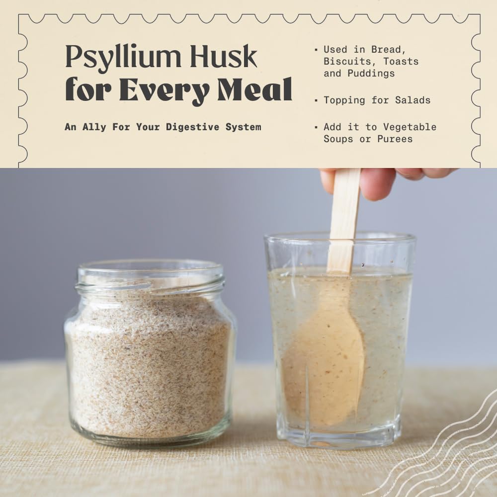 Organic Whole Psyllium Husk 24oz M89450