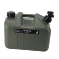 Green 10L Portable Camping Water Container Z394206