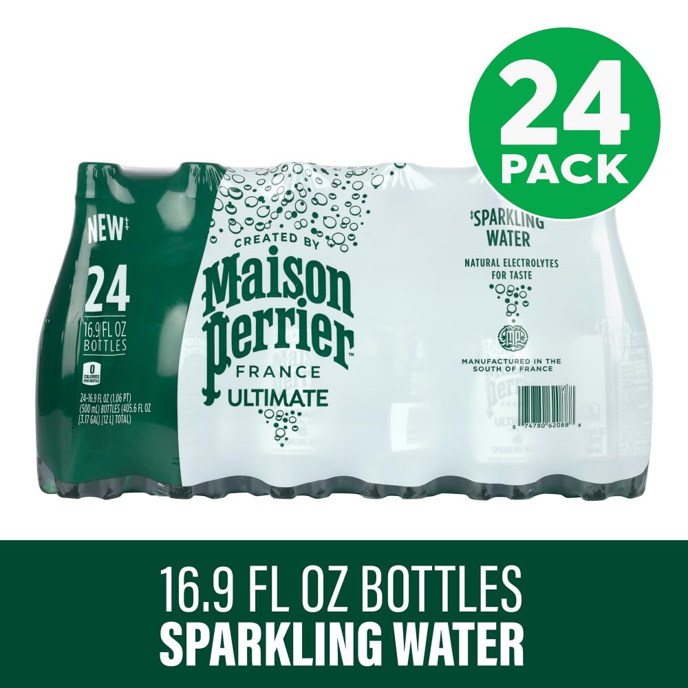 Sparkling Natural Mineral Water 16.9 Oz Case of 24 C96892