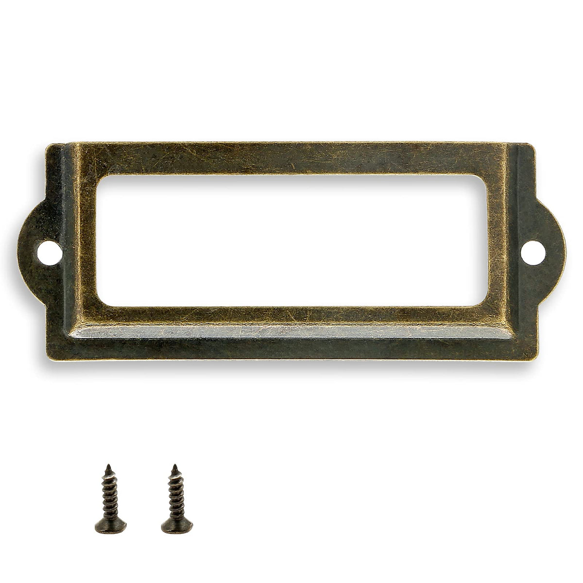 Bronze 3.3 Inch Label Holder 30 Pcs N2636