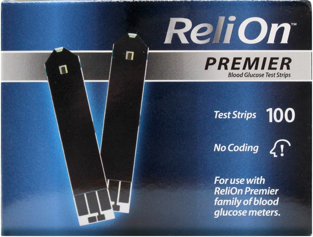 Blood Glucose Test Strips, 100 Ct Q390