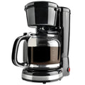 12-Cup Stainless-Steel Coffee Maker with Glass Carafe R526