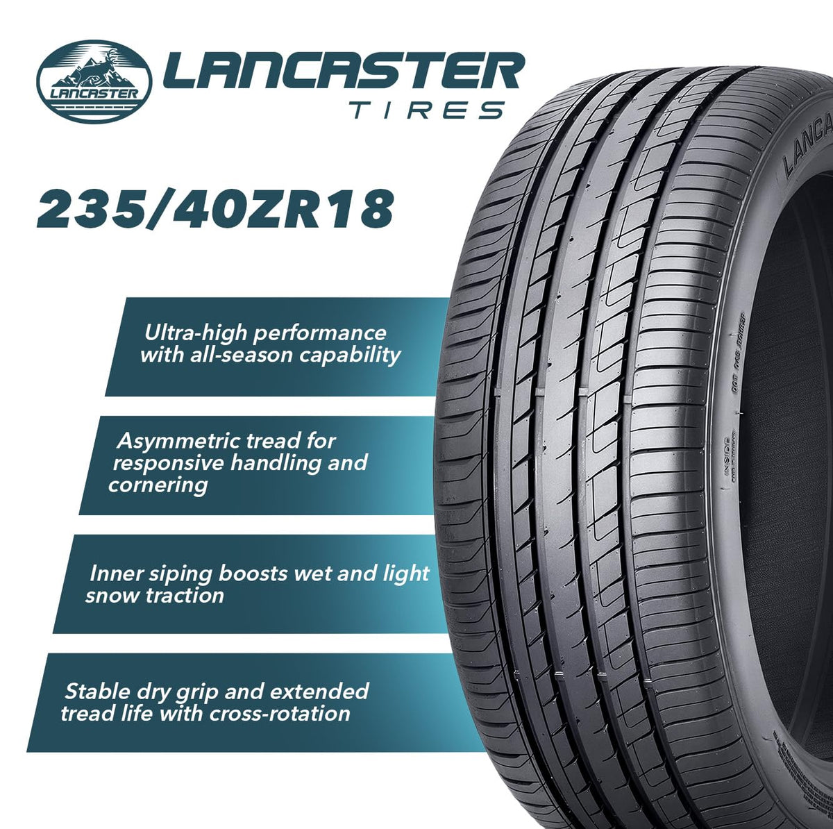 All Season 235/40ZR18 95W XL Passenger Tire O375