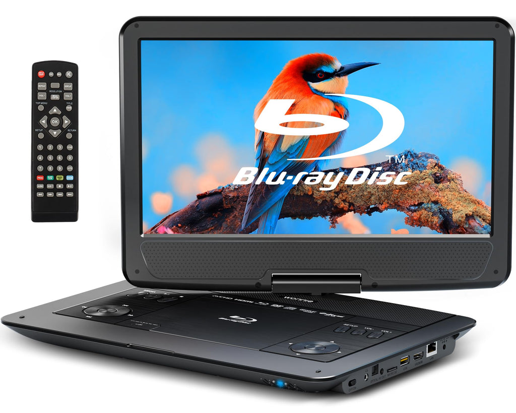 16.9" Portable Blu Ray Player with 14.1" 1080P Swivel Screen I51373