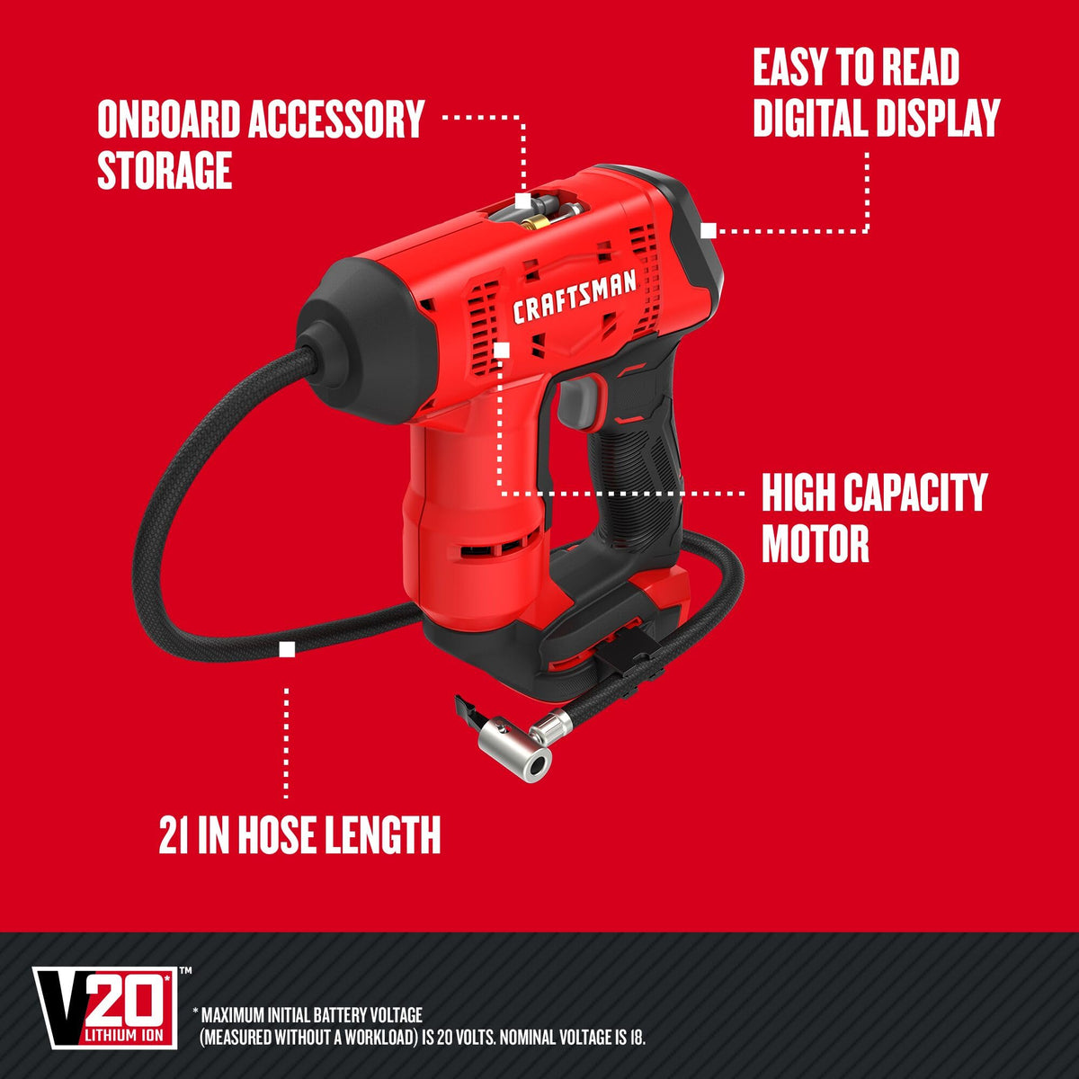 Cordless Portable Air Compressor 150 PSI C339465