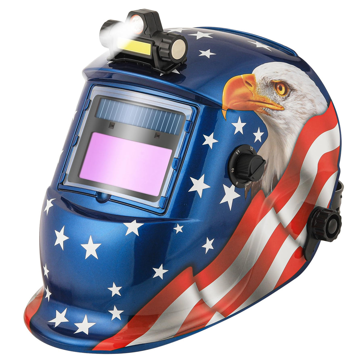 Auto Darkening Welding Helmet with LED Light Z63971