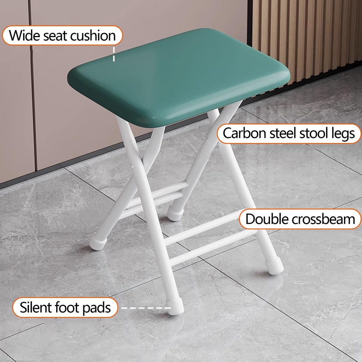 2 Pack Portable Padded Folding Chairs D742