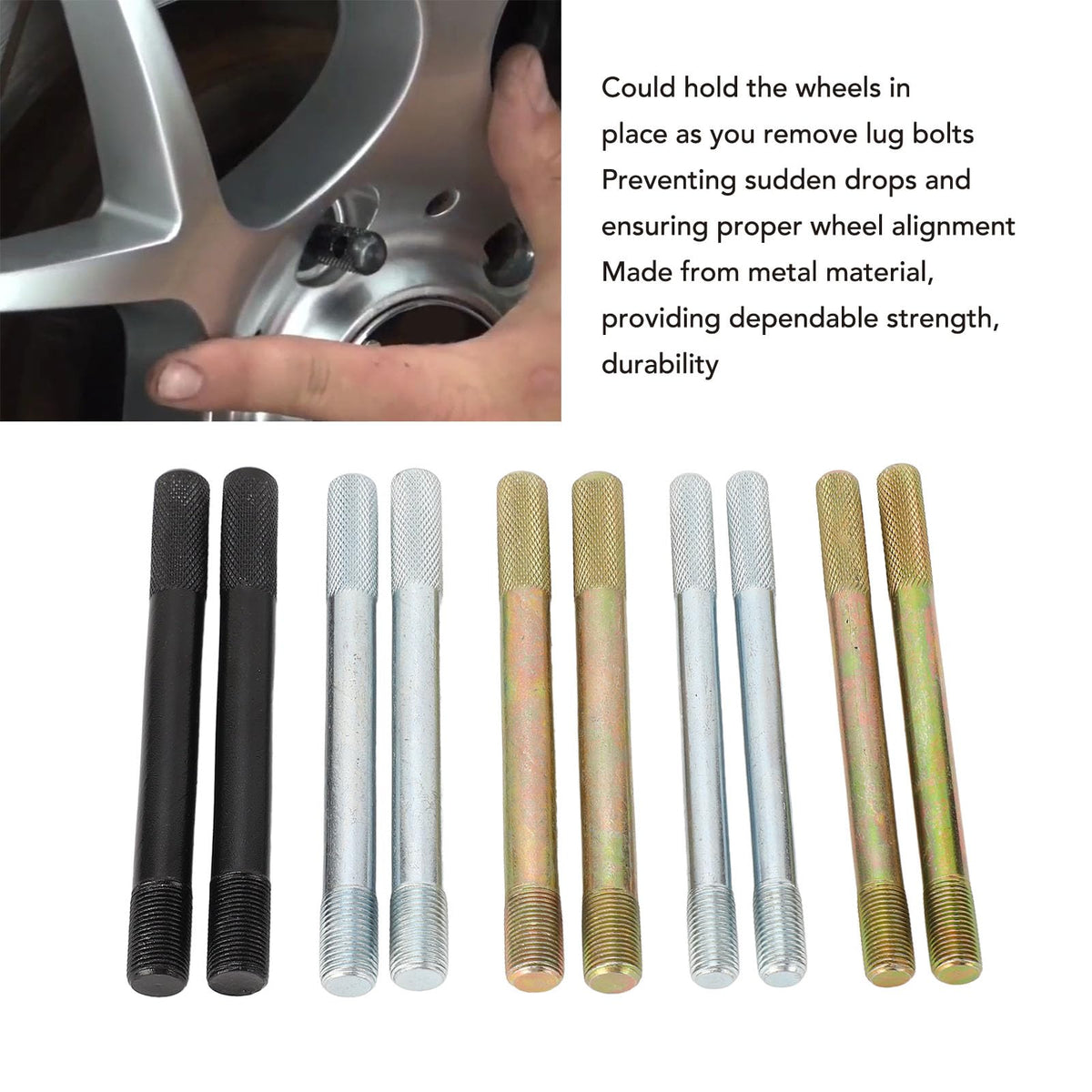 10 Pcs Metal Wheel Alignment Pin L944