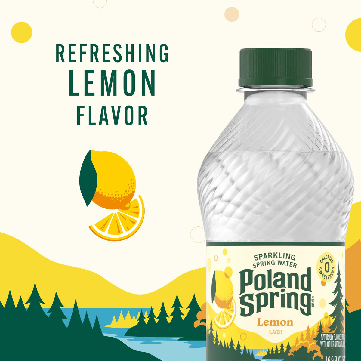 Sparkling Water 16.9 oz Bottles Pack of 8 C710157
