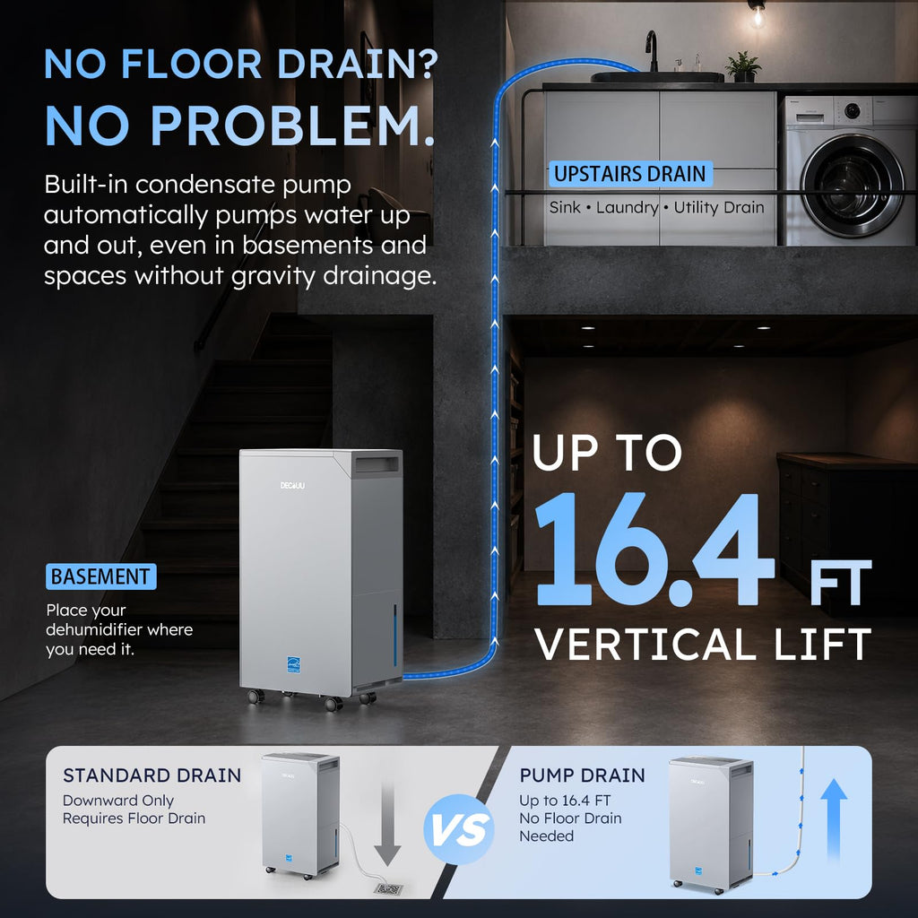 50 Pint Dehumidifier with Pump O415
