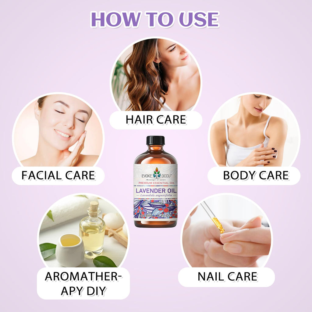 Clove and Lavender Essential Oil 4 Fl Oz N5200