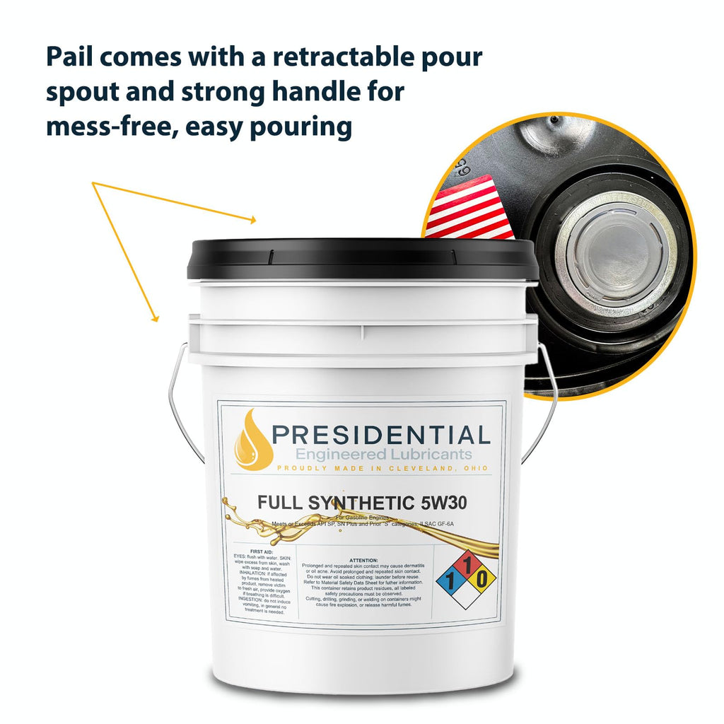 Full Synthetic 5W30 5 Gallon Pail S300