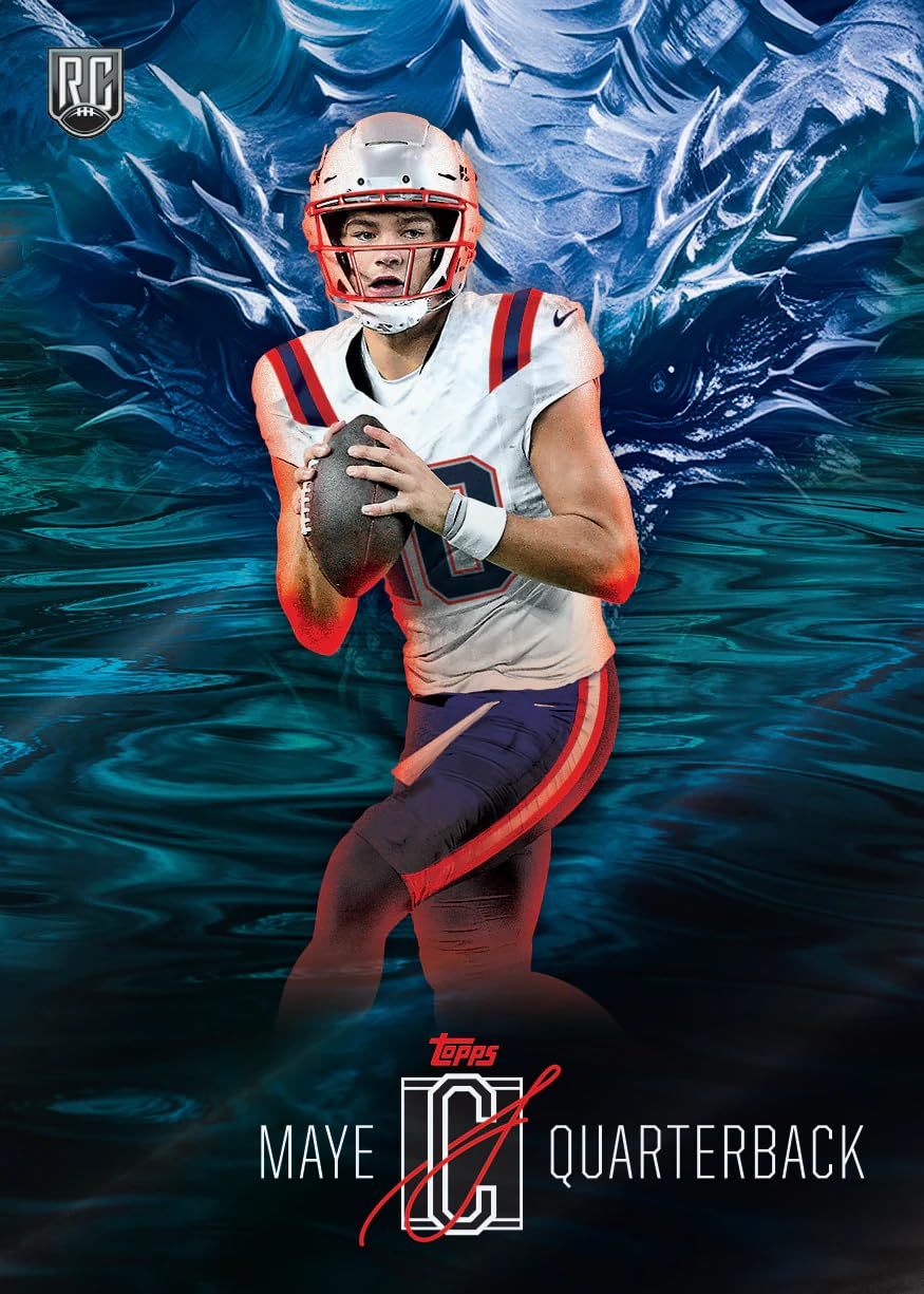 Football Trading Card Box D714