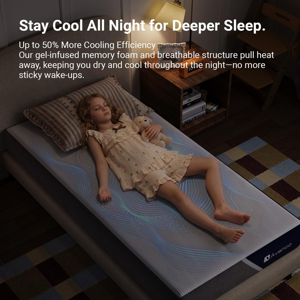 5 Inch Twin Memory Foam Mattress U81439