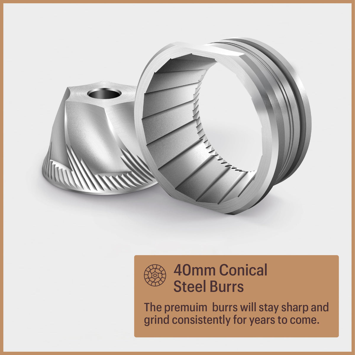White Coffee Grinder P696