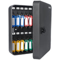 Black Steel Key Cabinet with Combination Lock J193