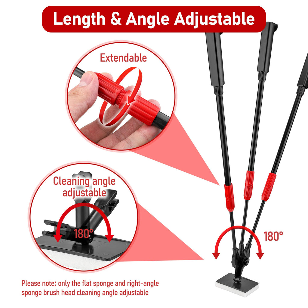 6 in 1 Aquarium Cleaning Tool Algae Scraper M7408