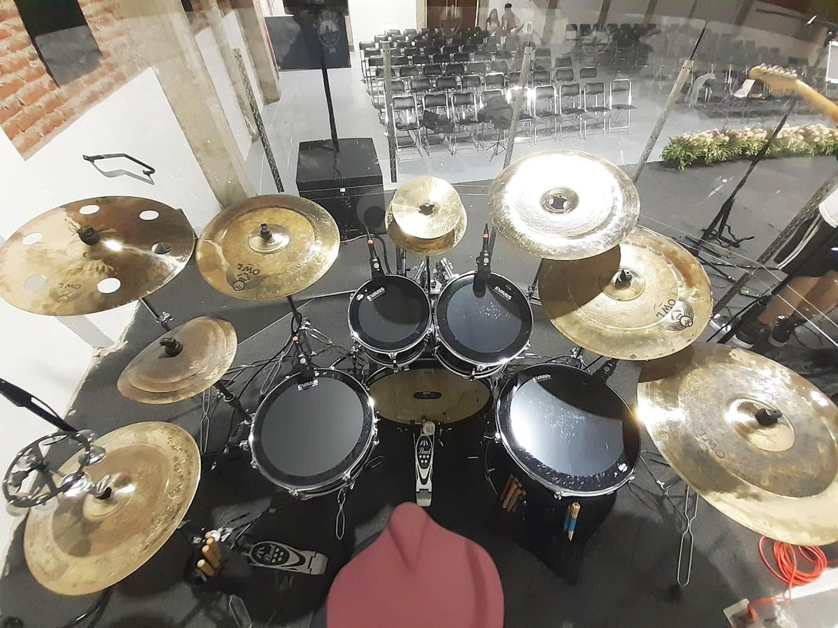 Portable Drum Shield 5-Panels 2ft x 5ft J524160