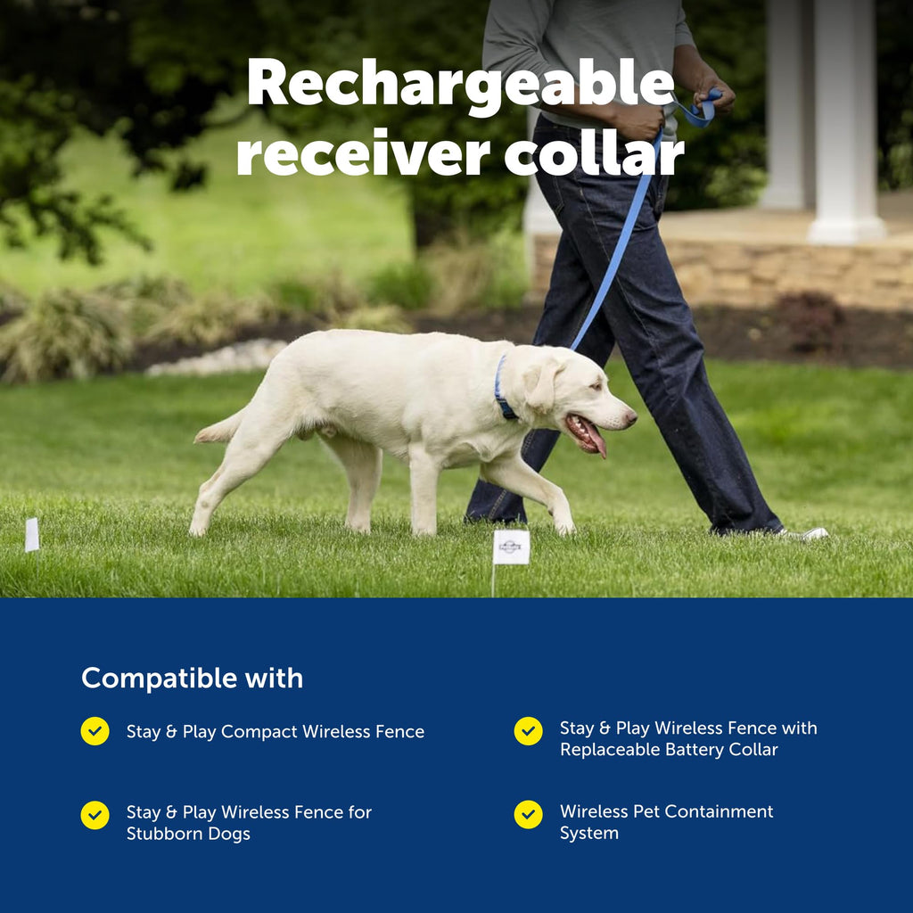 Rechargeable Wireless Fence Collar T212044