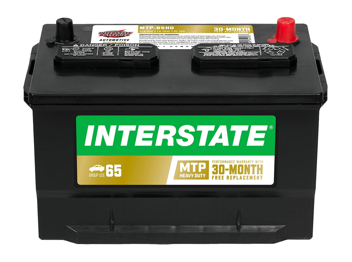 Group 65 12V 850 CCA Car Battery W114