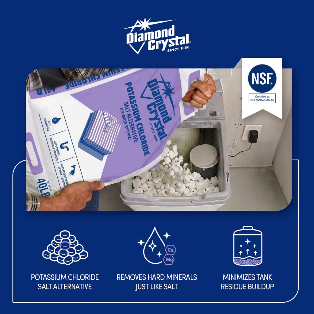 Potassium Chloride Salt Alternative 2 Pack 40 Pounds C7552